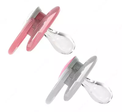 Doktor Braunning afzalligi 6-18 oylik qopqoqli tungi emzik 2 dona, pushti