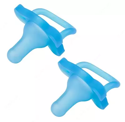 Пустышка Dr Brown's 2шт с 0месяцев Синяя