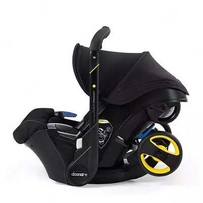 Doona Plus коляска-автолюлька Limited Edition Midnight 2 в 1