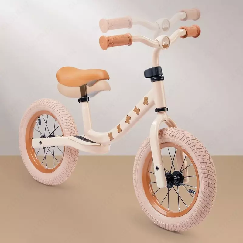 Беговел FRANKY Happy Baby Великобритания , бежевый