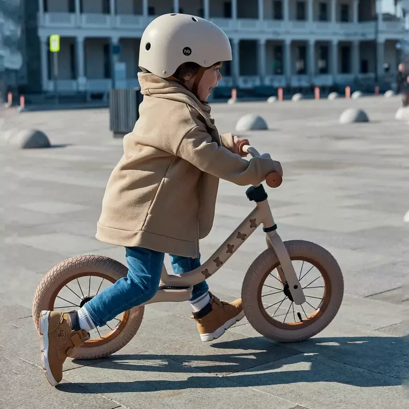 Беговел FRANKY Happy Baby Великобритания , бежевый