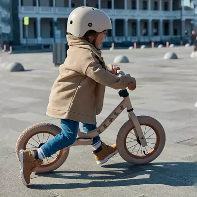 Беговел FRANKY Happy Baby Великобритания , бежевый