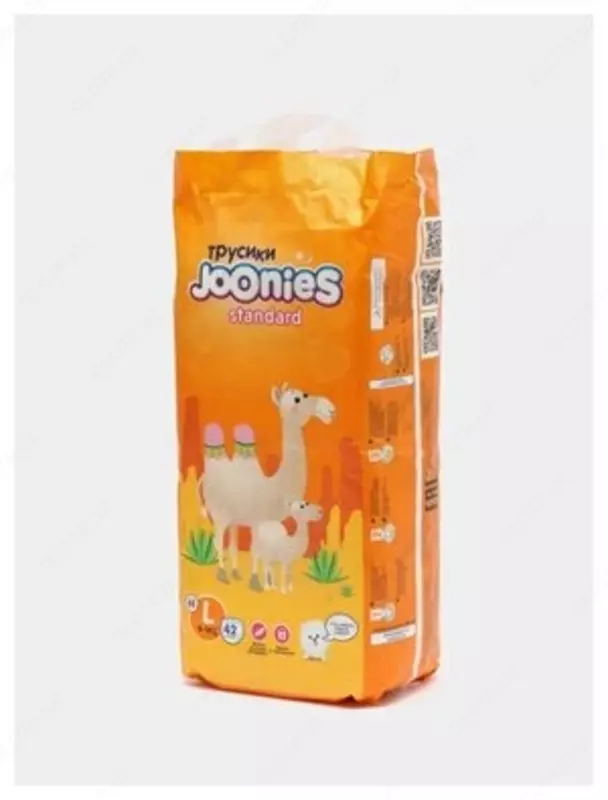 Joonies Трусики Standard L (9-14 кг), 42 шт., верблюды