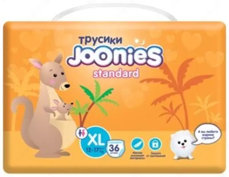 Joonies трусики Standart XL, 12-17 кг, кенгуру