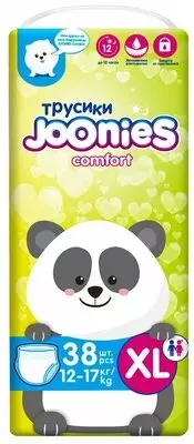 Joonies Comfort XL trusiklari, 12-17 kg, 38 dona