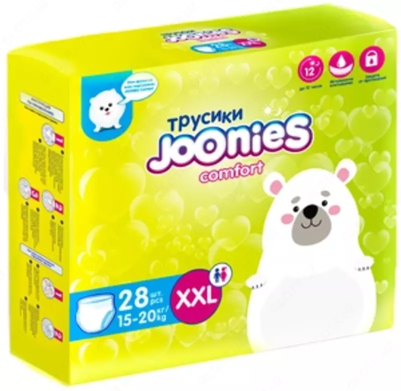 Joonies трусики Comfort XXL, 15-20 кг, 28 шт.