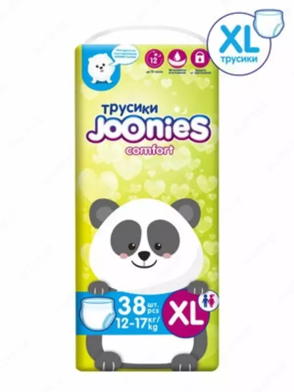 Джунис (JOONIES) COMFORT Подгузники-трусики для детей XL (12-17) N38
