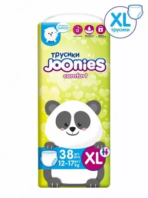 Джунис (JOONIES) COMFORT Подгузники-трусики для детей XL (12-17) N38