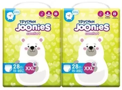 Joonies трусики Comfort XXL, 15-20 кг, 28 шт., 2 уп.