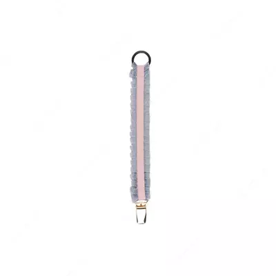 Держатель для пустышки Pink-Grey lace (8069833)