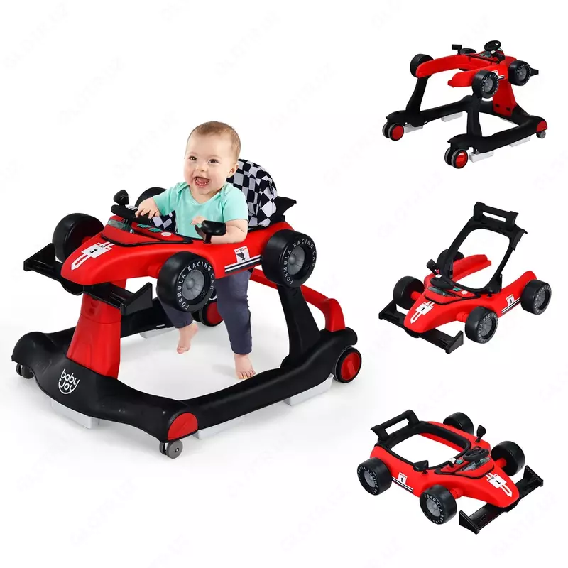 🏎 Ходунки в стиле гоночного болида 4 в 1 Baby Racer Walker