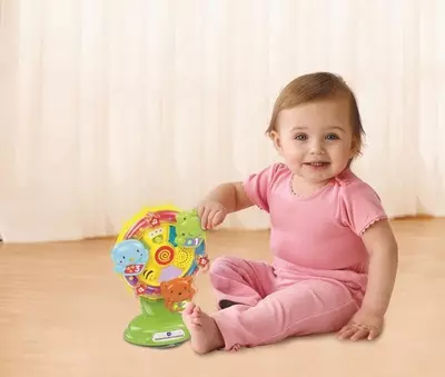 VTECH Animal Friends Ferris g'ildiragini rivojlantirish uchun o'yinchoq