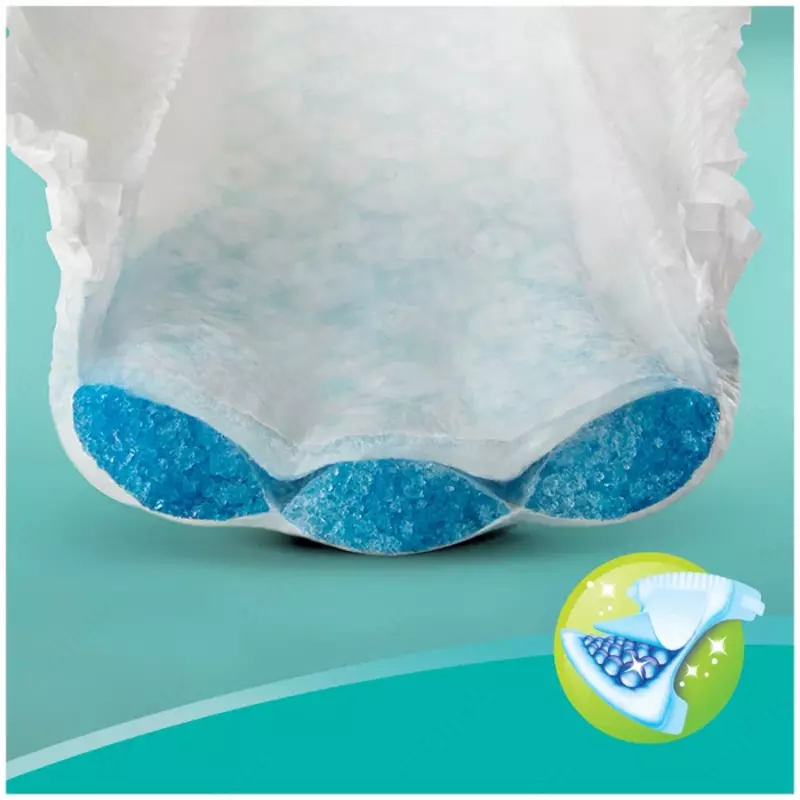   Pampers tagliklari yangi chaqaloq-yangi tugilgan chaqaloqlar uchun quruq p. 2 (4-8 kg) 144 dona.