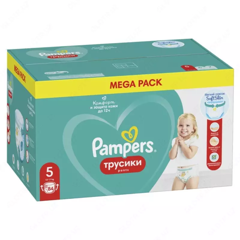 Pampers Panties Panties 5 p. (12-17 kg) 84 dona.