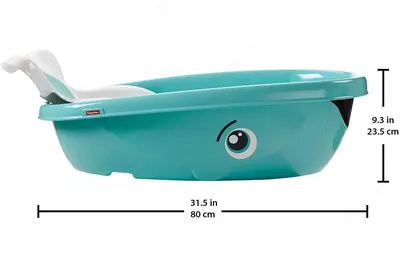 Ванночка для купания Кит Fisher-Price
