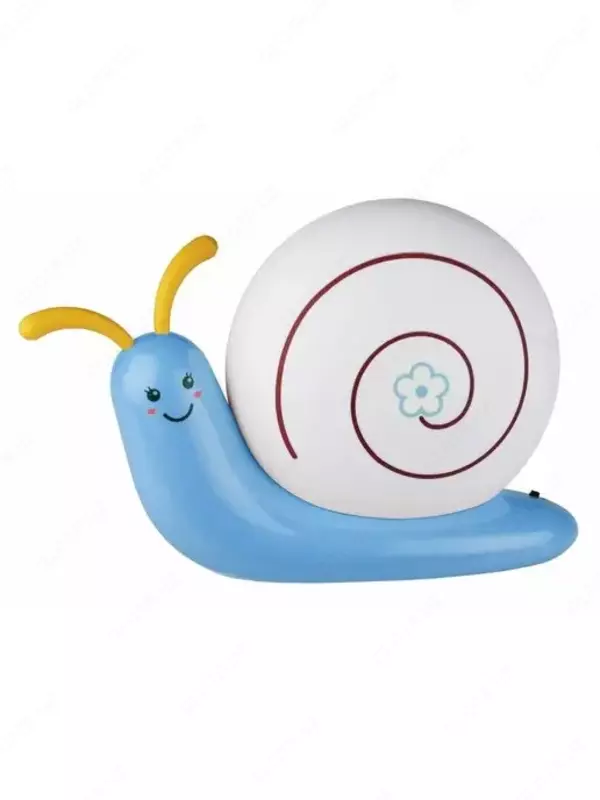 Эра Ночник светильник светодиодный аккумуляторный Улитка