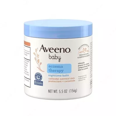 Детский увлажняющий ночной бальзам Aveeno от экземы 156 г