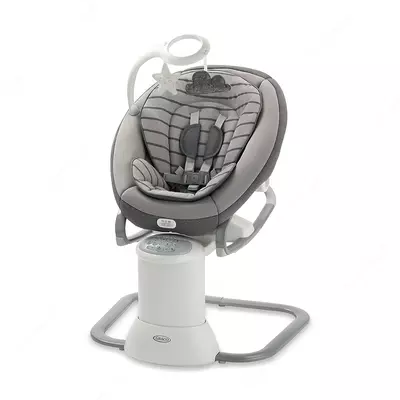 Детские качели Graco® Soothe My Way™ со съемным шезлонгом 2-в-1