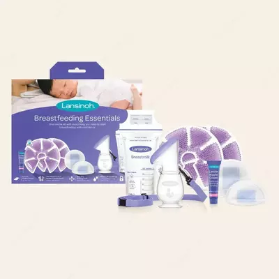 Набор для кормящих Breastfeeding Essentials Lansinoh