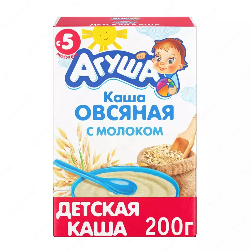 Каша молочная Агуша Овсяная с 5 мес. 200 г