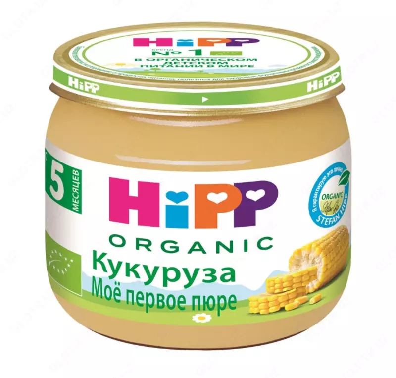 Hipp Пюре Кукуруза с 5 мес.  80 г