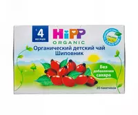Hipp choyi Rosehip 4 oydan boshlab. 30 g x 20 paket.