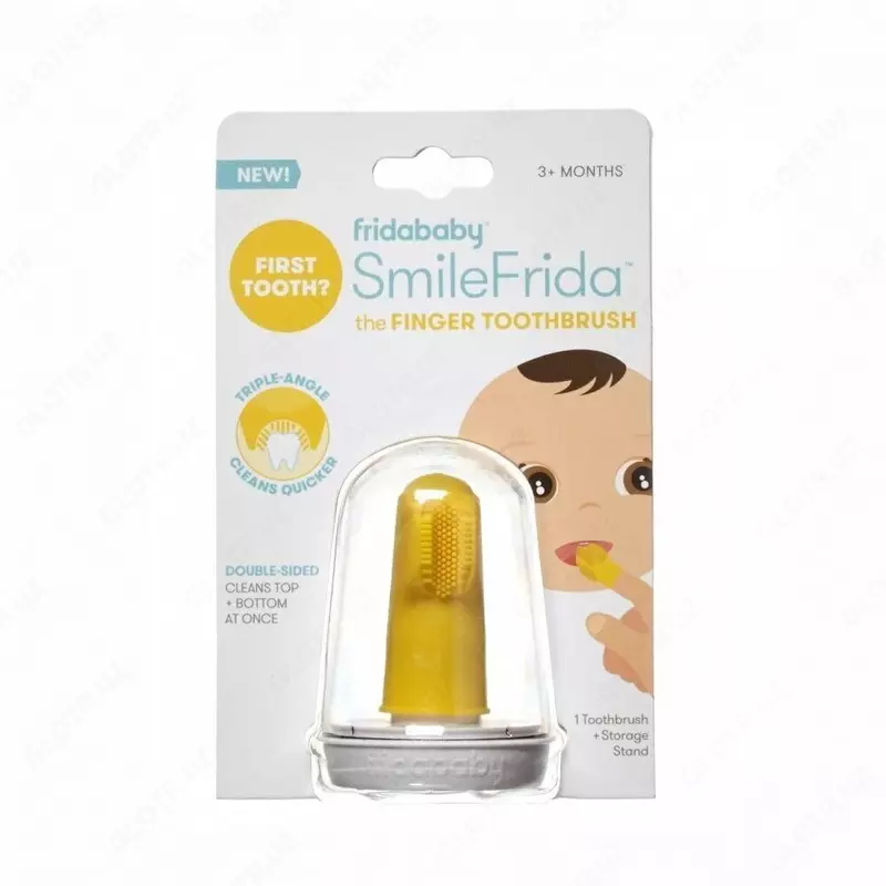 Tish cho'tkasi smilefrida barmoq massajchisi