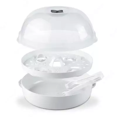 Nuk Micro Express Plus mikroto'lqinli bolalar shishasi bug ' sterilizatori