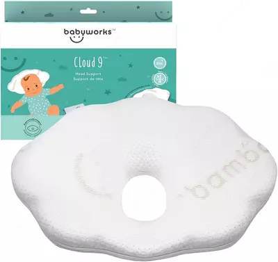 Подушка Babyworks для новорожденного ортопедическая Cloud 9™