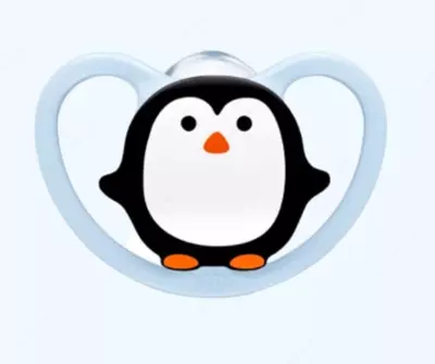 Nuk Пустышка 6-18 мес Space, силикон