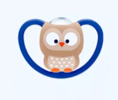 Nuk Пустышка 18-36 мес Space, силикон