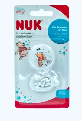 Nuk Клипса для фиксации пустышки Winnie the Pooh