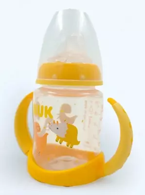 Nuk Бутылочка обучающая Dino с ручками, 150 мл