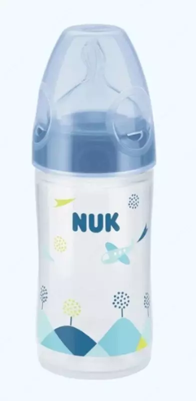 Nuk Silikon nipelli yangi klassik shisha, 150 ml