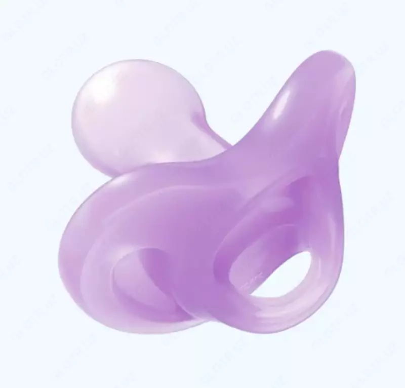 Nuk Пустышка для маловесных детей, силиконовая, фиолетовая, размер S, 0+ мес