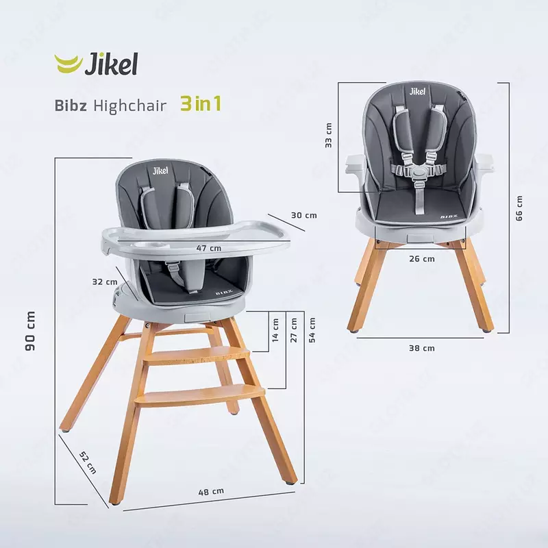 Biboz oziqlantirish kafedrasi jikeldan (Frantsiya) 360 3 in 1-raqamli Transformer