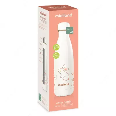 Natur's Bottle Bunny 500ml termal shisha, Miniland