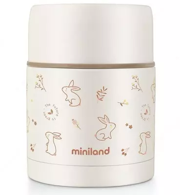 Детский термос для еды Miniland Natur Thermos 600 мл.