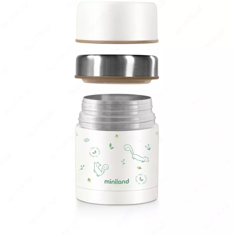 Детский термос для еды Miniland Natur Thermos 600 мл.
