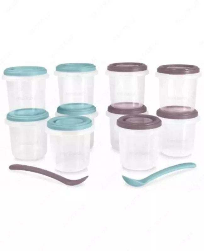 MINILAND Набор контейнеров 10 шт - TERRA OCEAN+BLUSH