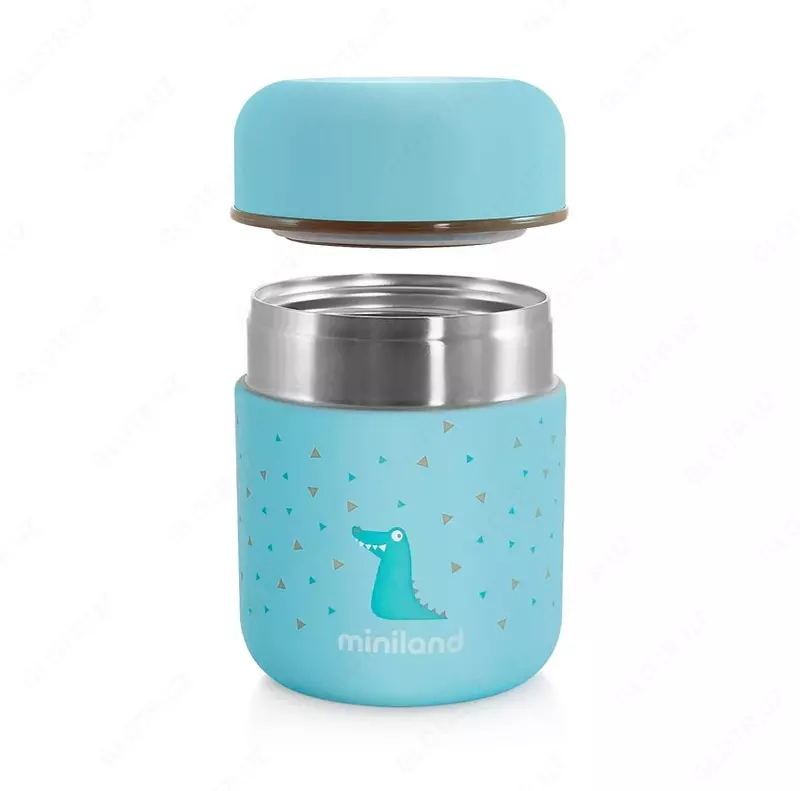 Miniland Silky Thermos Mini 280ml bolalar uchun oziq-ovqat va suyuqlik termosi