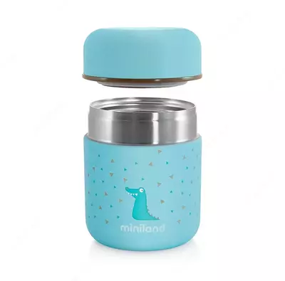 Miniland Silky Thermos Mini 280ml bolalar uchun oziq-ovqat va suyuqlik termosi