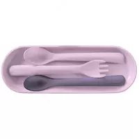 Набор столовых приборов в контейнере Miniland Terra picnet blush - от 215 000 сум