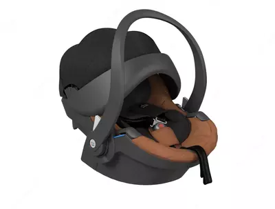 Avtomobil o'rindig'i 0 + BeSafe Trail Go Modular X1 I-Size mima, yorug'lik Camel + adapter