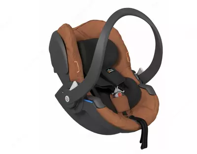 Avtomobil o'rindig'i 0 + BeSafe Trail Go Modular X1 I-Size mima, yorug'lik Camel + adapter
