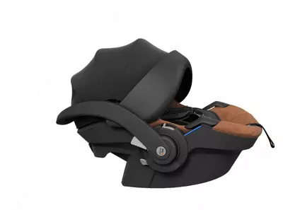 Avtomobil o'rindig'i 0 + BeSafe Trail Go Modular X1 I-Size mima, yorug'lik Camel + adapter