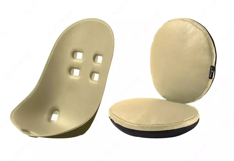 Mima Moon baland stul (qora to'plam, oltin yostiqli o'rindiq)