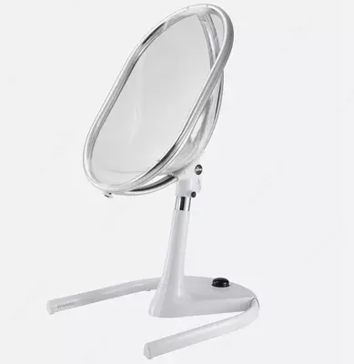 Детский стульчик для кормления Mima Moon Black Full Set Camel (комплект ,белый, золотое мягкое сиденье)