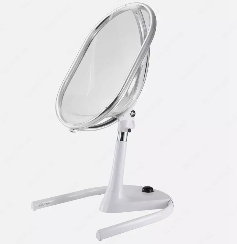 Детский стульчик для кормления Mima Moon Black Full Set Camel (комплект ,белый, золотое мягкое сиденье)