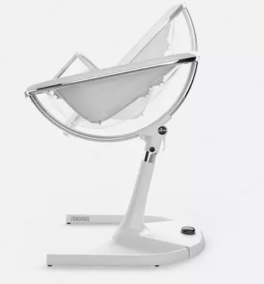 Детский стульчик для кормления Mima Moon Black Full Set Camel (комплект ,белый, золотое мягкое сиденье)